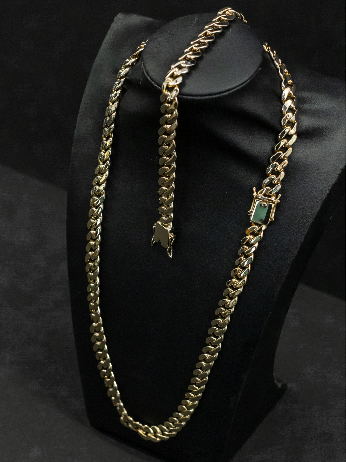 9ct Gold Filled Cuban Set 10mm