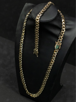 9ct Gold Filled Cuban Set 10mm