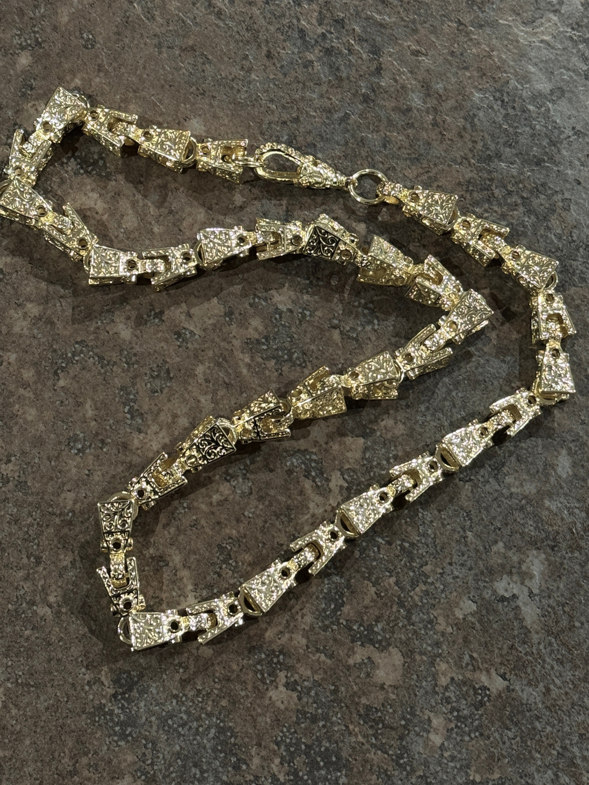 9ct Gold Filled Lego Chain 10mm