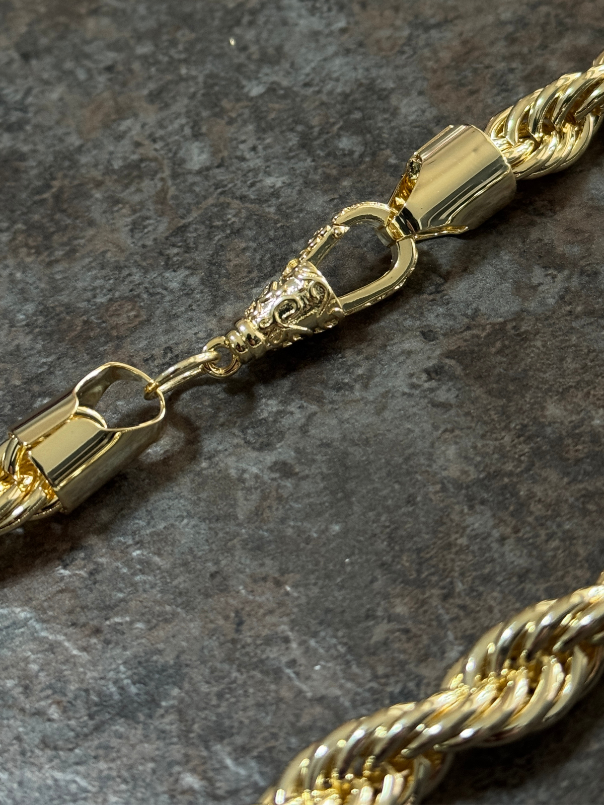 9ct Gold Filled Rope Chain 12mm