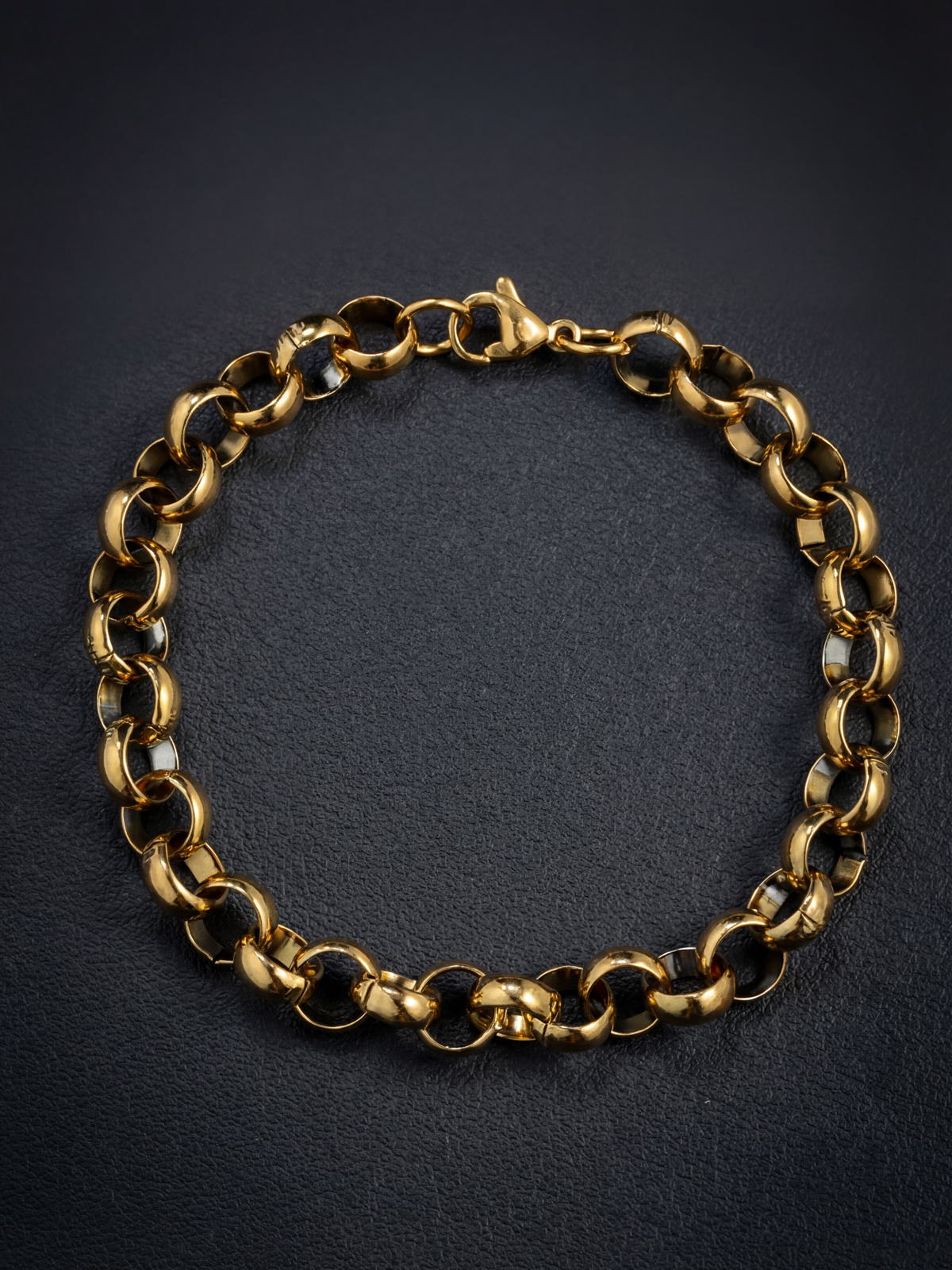 9ct Gold Filled Belcher Bracelet 10mm