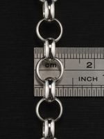 Silver Belcher Bracelet 10mm