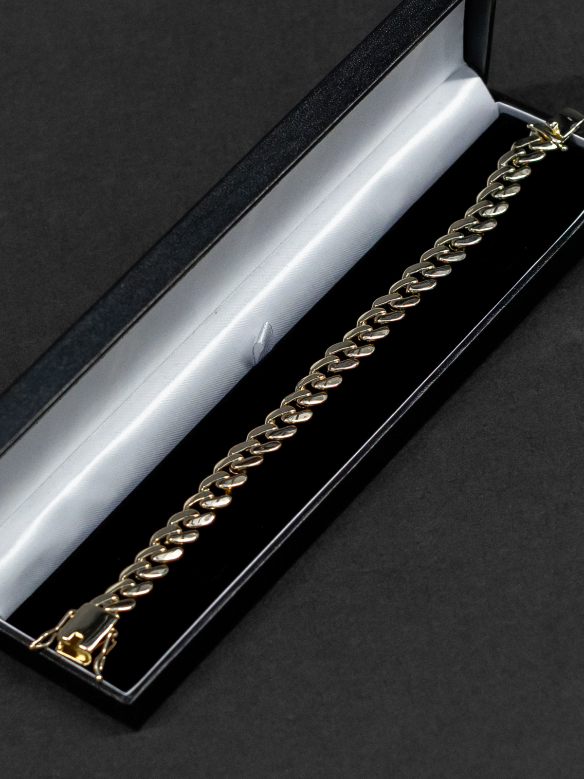 9ct Gold Filled Cuban Bracelet 10mm