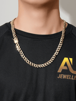 9ct Gold Filled Cuban Chain 10mm