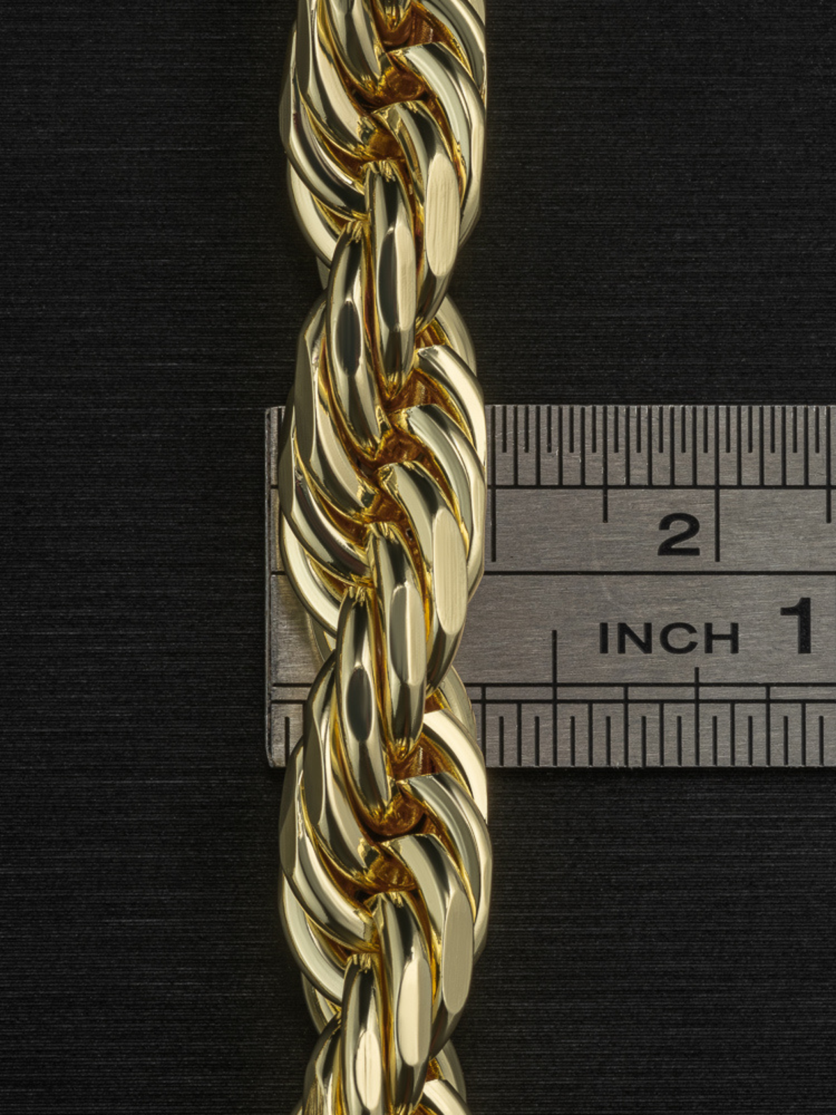 *NEW* 9ct Gold Filled Diamond Cut Rope Chain 10mm