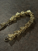 9ct Gold Filled Lego Bracelet 10mm