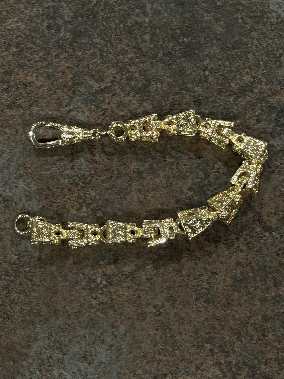 🎁 9ct Gold Filled Lego Bracelet 10mm (100% off)