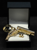 9ct Gold Filled Shotgun Pendant