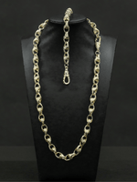 White Gold Filled Tulip Set 10mm