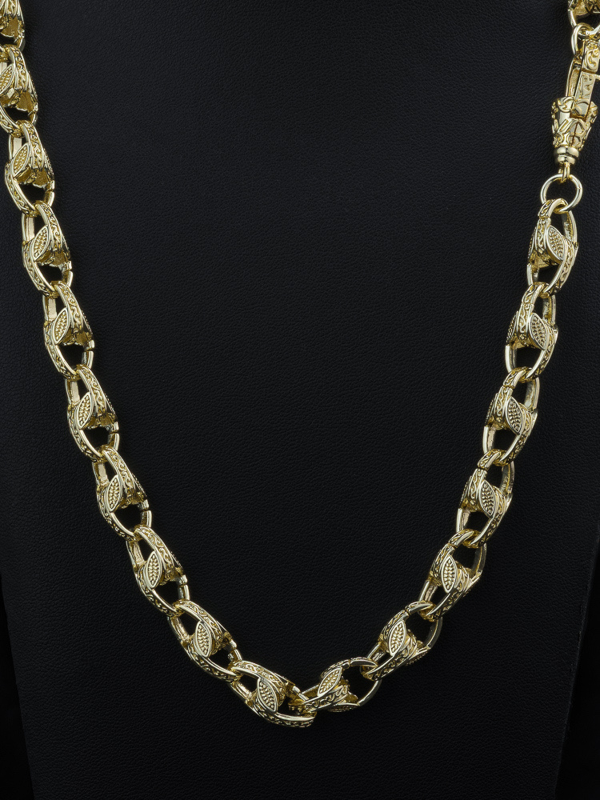 White Gold Filled Tulip Set 10mm