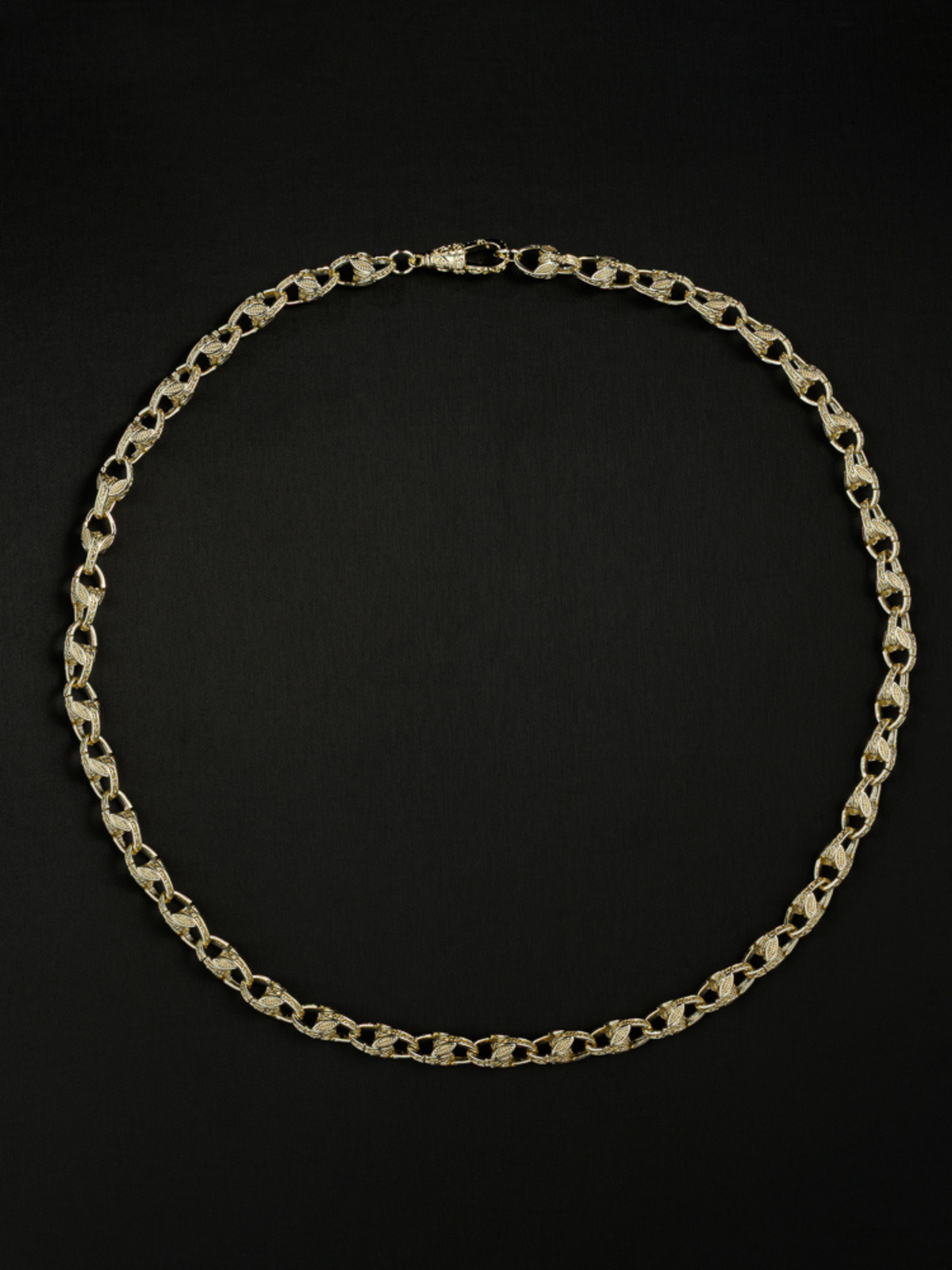 White Gold Filled Tulip Set 10mm