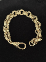 9ct Gold Filled Full Patterned Belcher Set 12mm