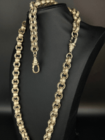 9ct Gold Filled Full Patterned Belcher Set 12mm