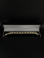 9ct Gold Filled Full Patterned Belcher Set 12mm