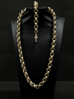 9ct Gold Filled Full Patterned Belcher Set 12mm