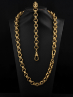 9ct Gold Filled Full Patterned Belcher Set 12mm