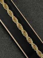 9ct Gold Filled Rope Bracelet 12mm