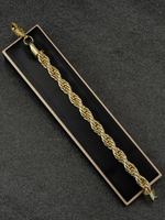 9ct Gold Filled Rope Bracelet 12mm