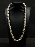 9ct Gold Filled Rope Chain 12mm