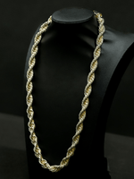 9ct Gold Filled Rope Chain 12mm