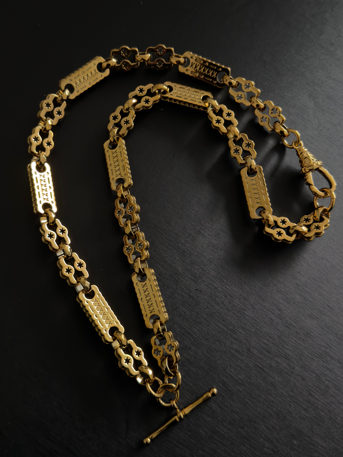 9ct Gold Filled Stars & Bars Set 12mm