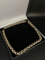 9ct Gold Filled Full Patterned Belcher Chain 12mm