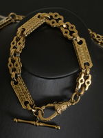 9ct Gold Filled Stars & Bars Set 12mm