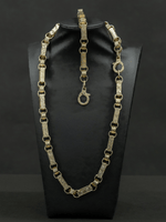 9ct Gold Filled Gypsy Link Belcher Set 13mm