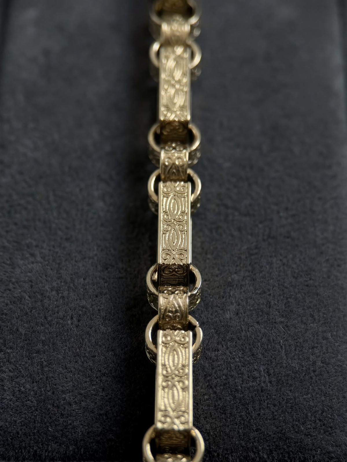 9ct Gold Filled Gypsy Link Belcher Chain 13mm