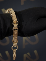 9ct Gold Filled Gypsy Link Belcher Set 13mm