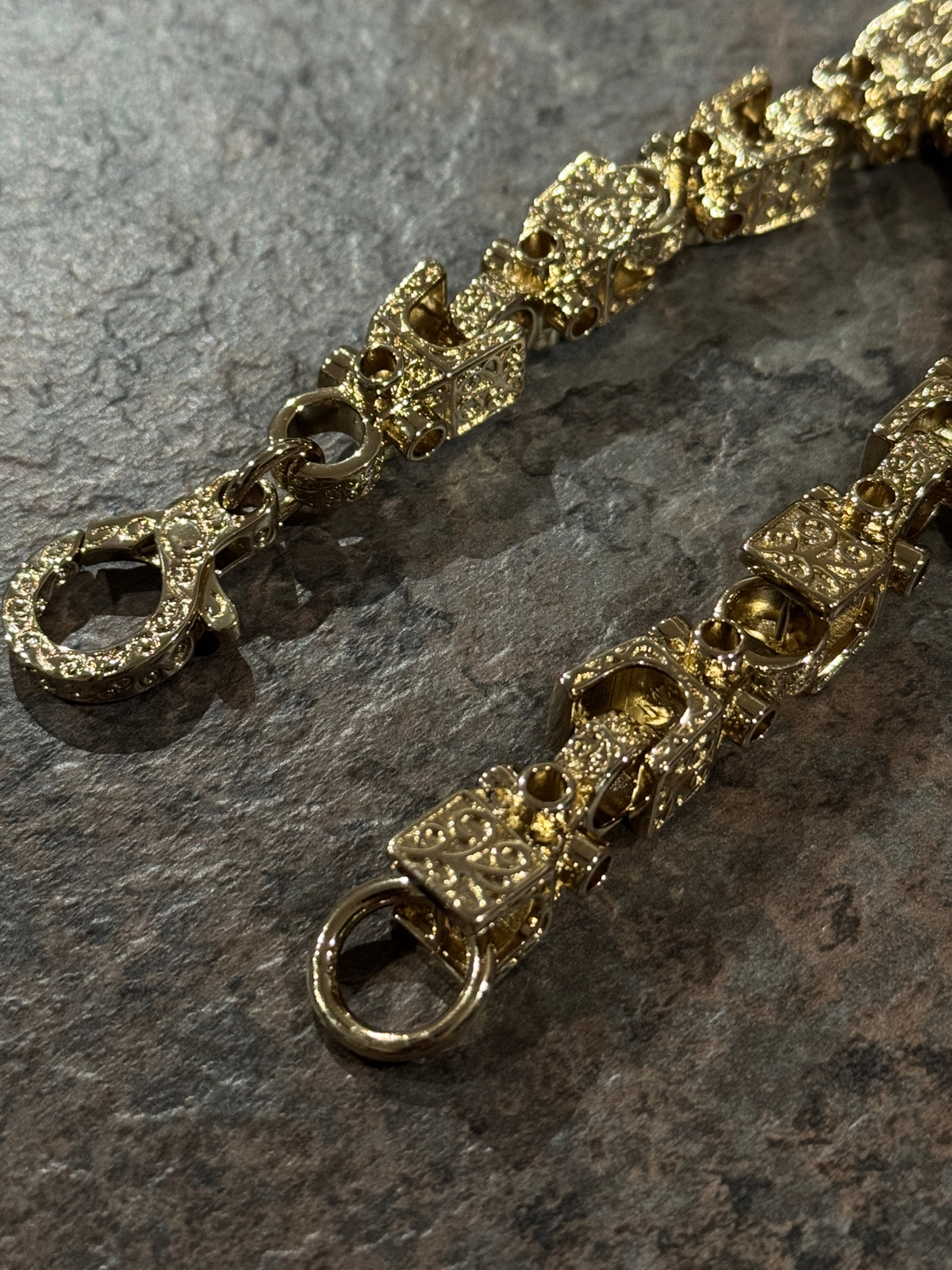 9ct Gold Filled Lego Bracelet 13mm