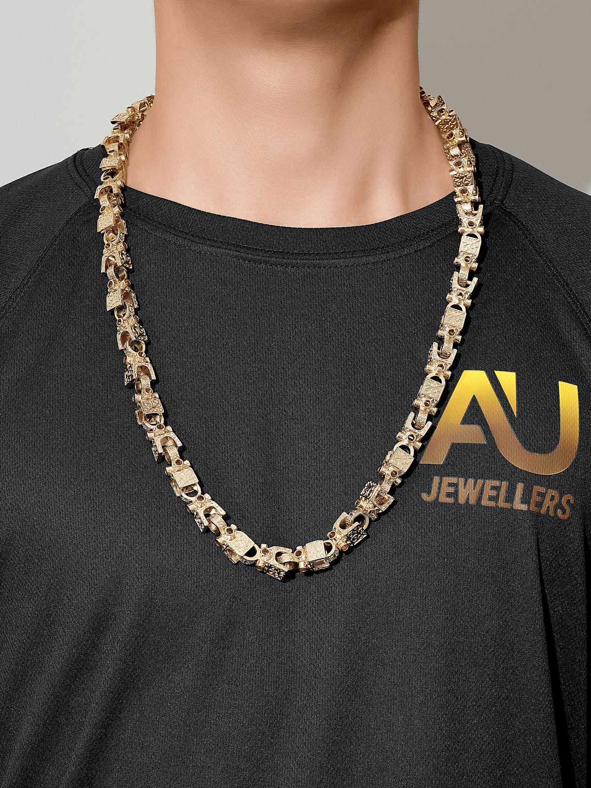 9ct Gold Filled Lego Chain 13mm