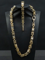 9ct Gold Filled Lego Set 13mm