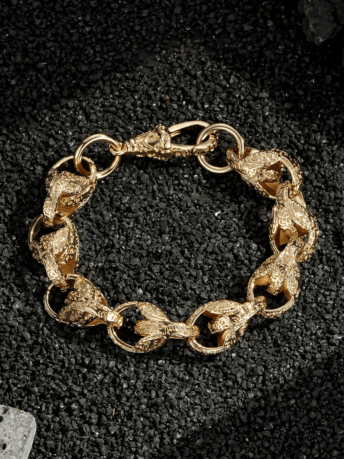 9ct Gold Filled Tulip Bracelet 13mm