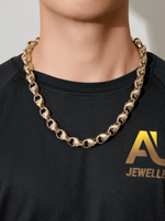 9ct Gold Filled Tulip Chain 13mm