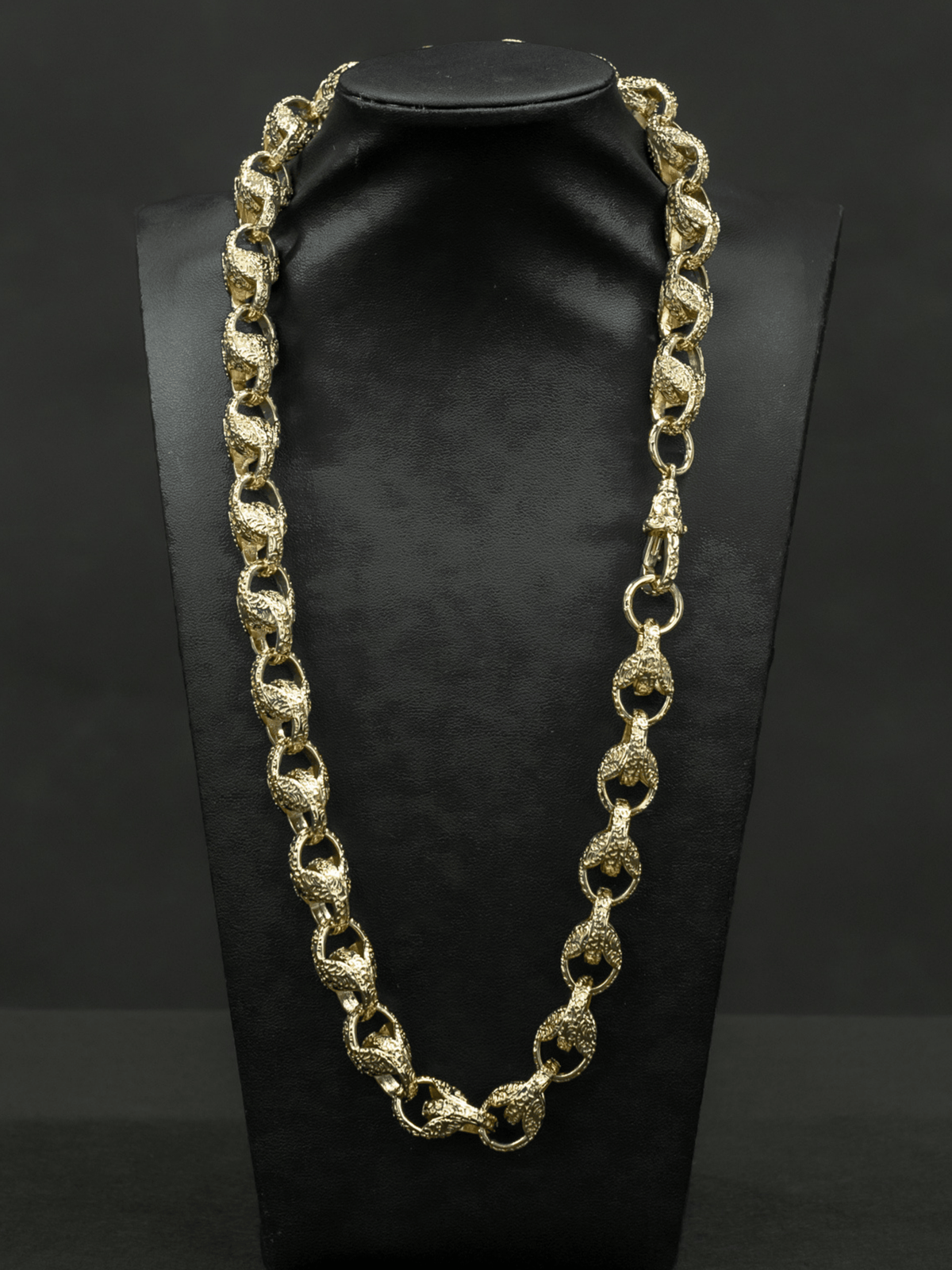 9ct Gold Filled Tulip Chain 13mm