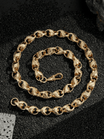 9ct Gold Filled Tulip Chain 13mm