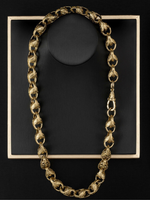 9ct Gold Filled Tulip Chain 13mm