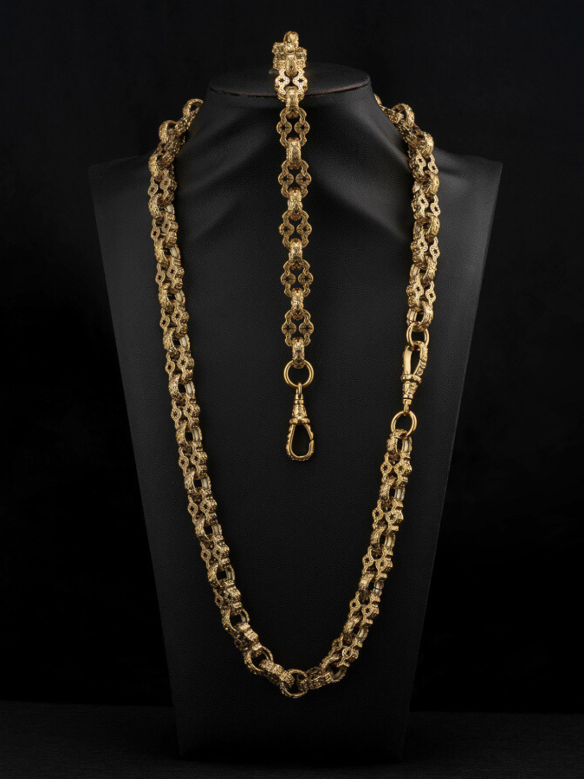 9ct Gold Filled Stars & Bars Set 13mm