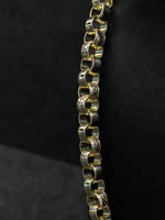 9ct Gold Filled Patterned Belcher Chain 14mm