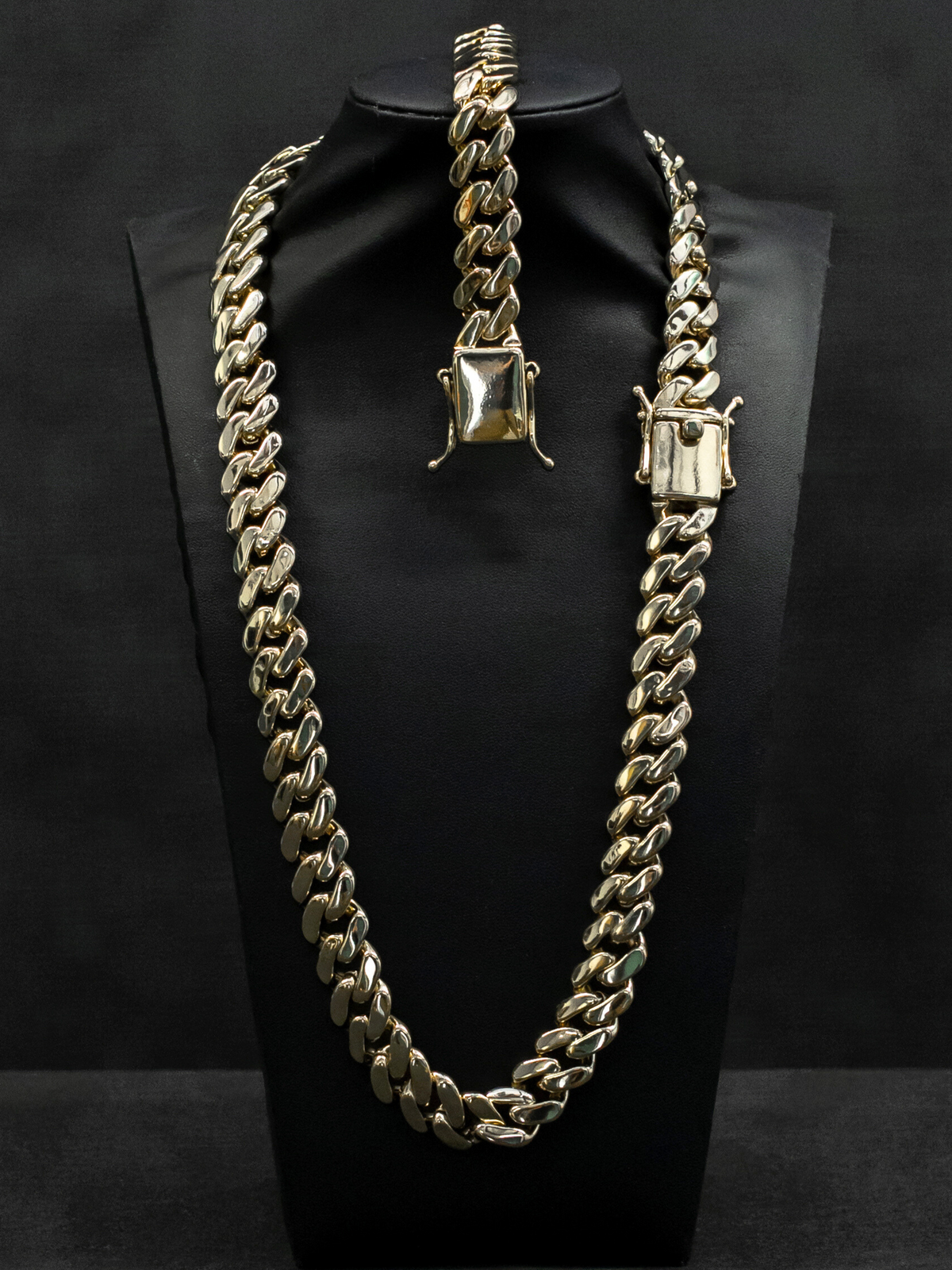 9ct Gold Filled Cuban Set 15mm