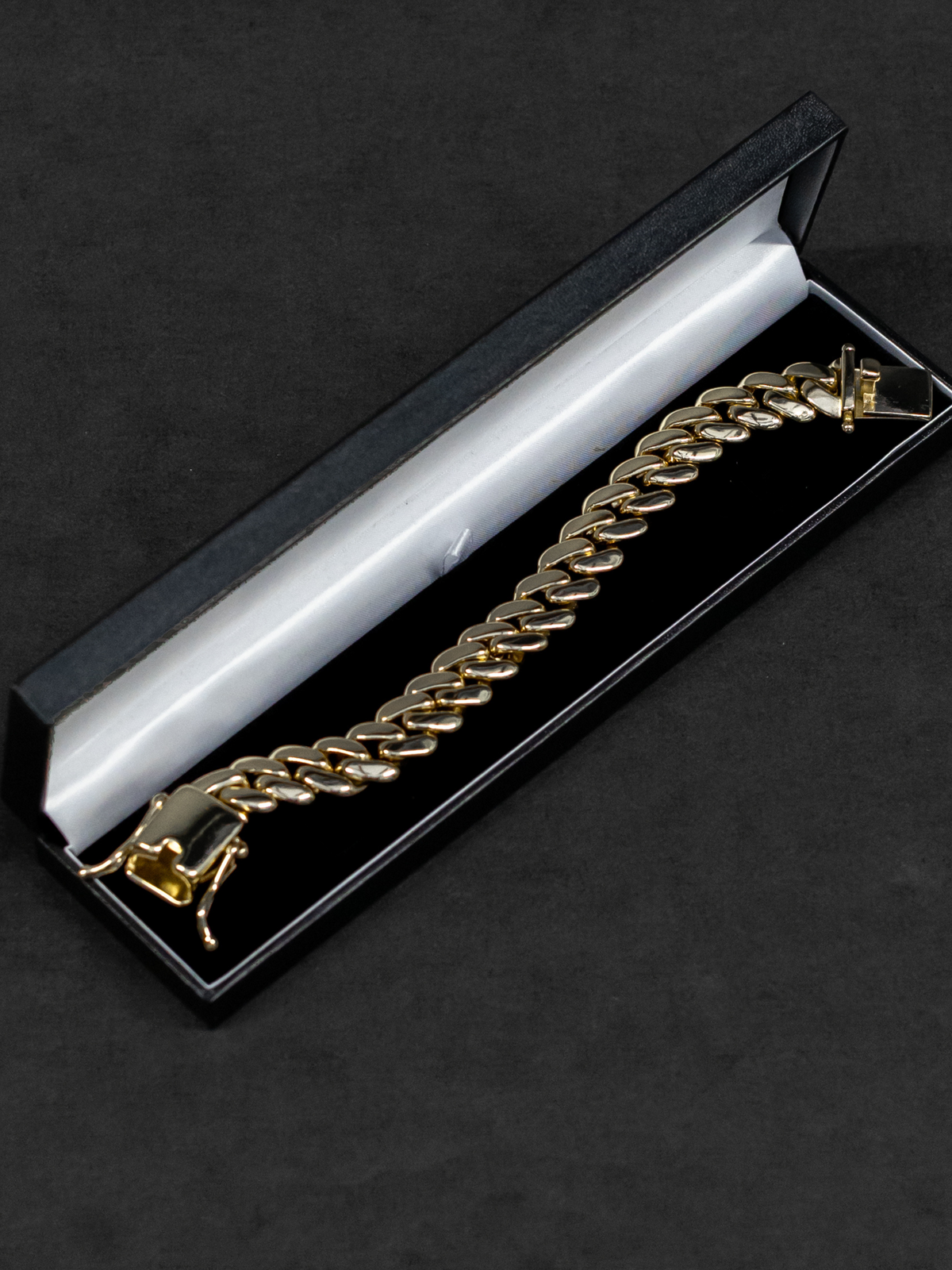 9ct Gold Filled Cuban Bracelet 15mm