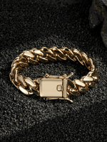 9ct Gold Filled Cuban Bracelet 15mm
