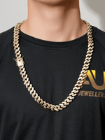 9ct Gold Filled Cuban Chain 15mm