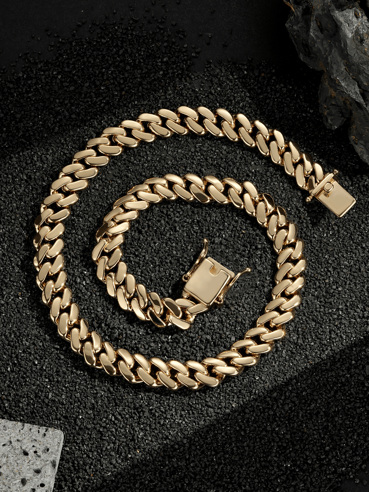 9ct Gold Filled Cuban Chain 15mm