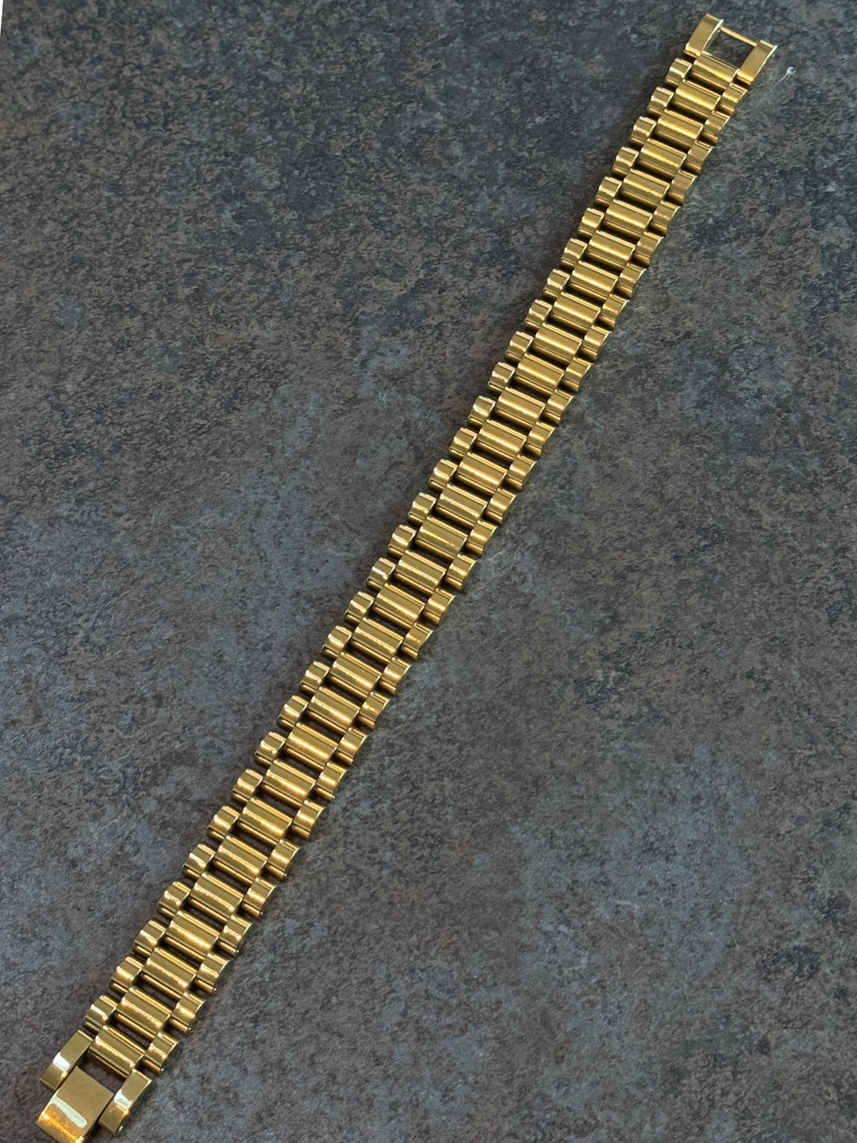 Gold Filled Presidential Bracelet 15mm