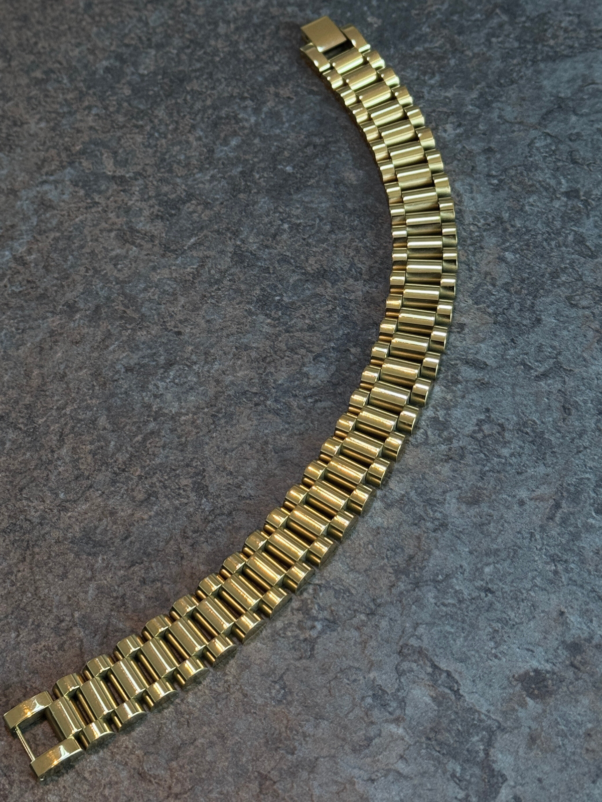 Gold Filled Presidential Bracelet 15mm