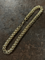 9ct Gold Filled Roller-Ball Belcher Chain 15mm