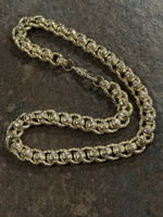 9ct Gold Filled Roller-Ball Belcher Chain 15mm