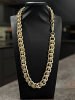 9ct Gold Filled Roller-Ball Belcher Set 15mm